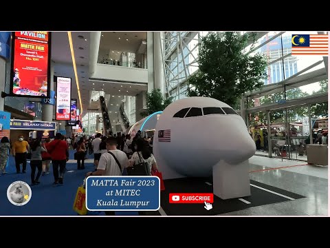 MATTA Fair 2023 🇲🇾 | Walk through the Malaysian Association of Tour & Travel Agents Fair 2023 MITEC