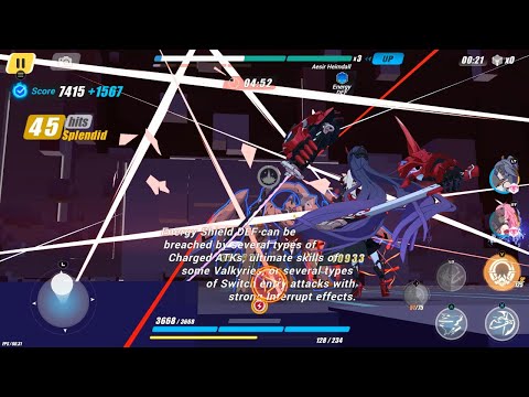 Honkai Impact 3: Memorial Arena EX(W46) Heimdall(+20%), Dark Jixuanyuan, Hellmaru