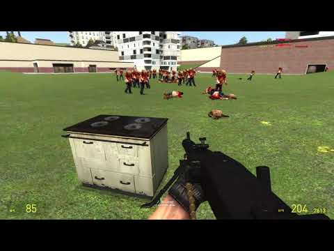 mg42 vs 좀비 제2탄