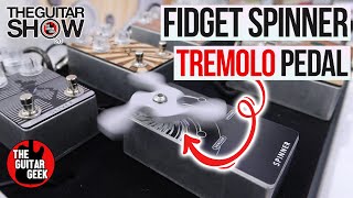 Video thumbnail for Spinning expression  pedal from Anasounds - The Guitar Show 2020 by TheGuitarGeek