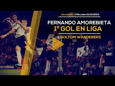 ᴴᴰ Fernando Amorebieta | 1º Gol | Football League Championship | Fulham FC