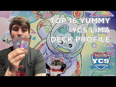 YU-GI-OH! YCS LIMA TOP 16 (10º Lugar) YUMMY DECK PROFILE