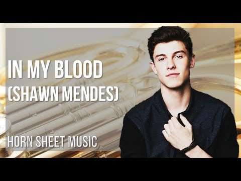 Horn Sheet Music: How to play In My Blood by Shawn Mendes