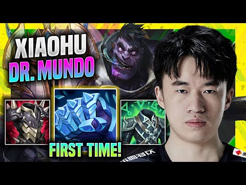 XIAOHU TRIES FIRST TIME NEW MUNDO REWORK! - RNG Xiaohu Plays Dr. Mundo Top vs Viego! | Season 11