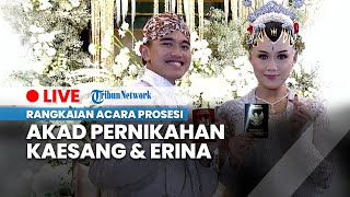 LIVE: Situasi Jelang Prosesi Akad Pernikahan Kaesang Pangarep & Erina Gudono