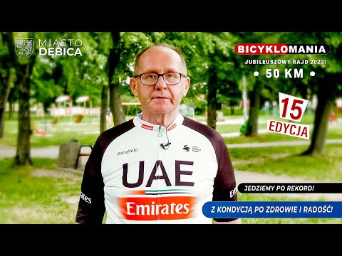 Mariusz Szewczyk ambasadorem Rajdu  #BICYKLOMANIA 2023 - Z kondycją po zdrowie i radość