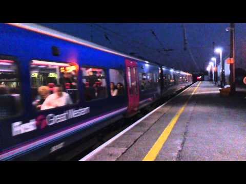 Class 166202 Networker Turbo First Great Western Departing Southall Station for Oxford Station