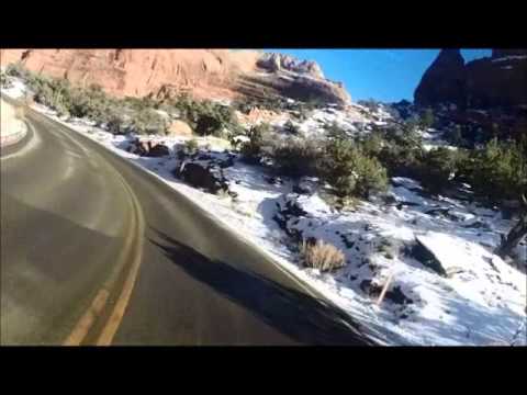 Running down the Monument