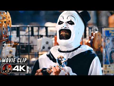 TERRIFIER 2 | The Costume Shop (2022) Movie CLIP 4K