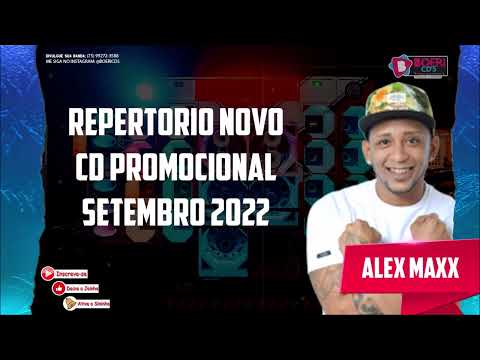 ALEX MAXX - UM NOVO RECOMEÇO - CD PROMOCIONAL - SETEMBRO 2022