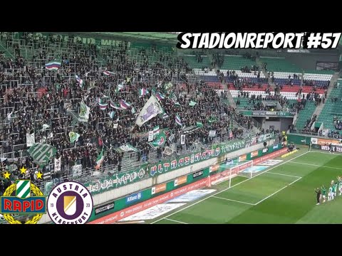 StadionReport #57 - SK RAPID WIEN vs SK AUSTRIA KLAGENFURT 3:1 (09.04.2023) 4K