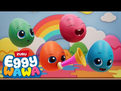 Learn at home with Eggy Wawa 🌠| Preschool learning | Nursery Rhymes