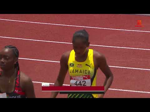 Girls 100M Dash U-20 | Semi-final 2 | CARIFTA 2025 Trinidad & Tobago | SportsMax TV