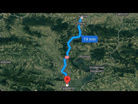 CabView DK 75 z Jurkowa do Tęgoborza. Jeden z najpiękniejszych odcinków dróg w PL