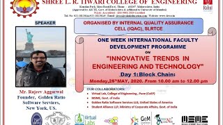 Blockchain session for engineering colleges Mumbai