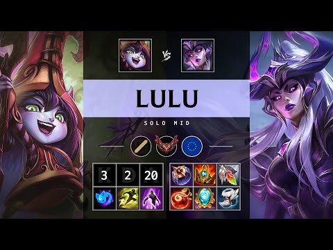 Lulu Mid vs Syndra - EUW Grandmaster Patch 25.S1.2