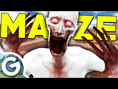 SCP-096 MAZE (Gmod Sandbox) Nextbot Escape