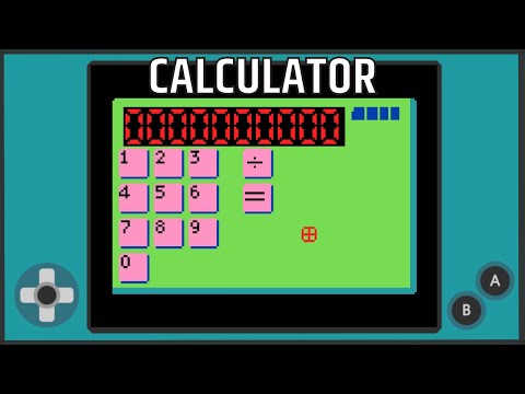 Calculator - MakeCode Arcade Advanced - YouTube