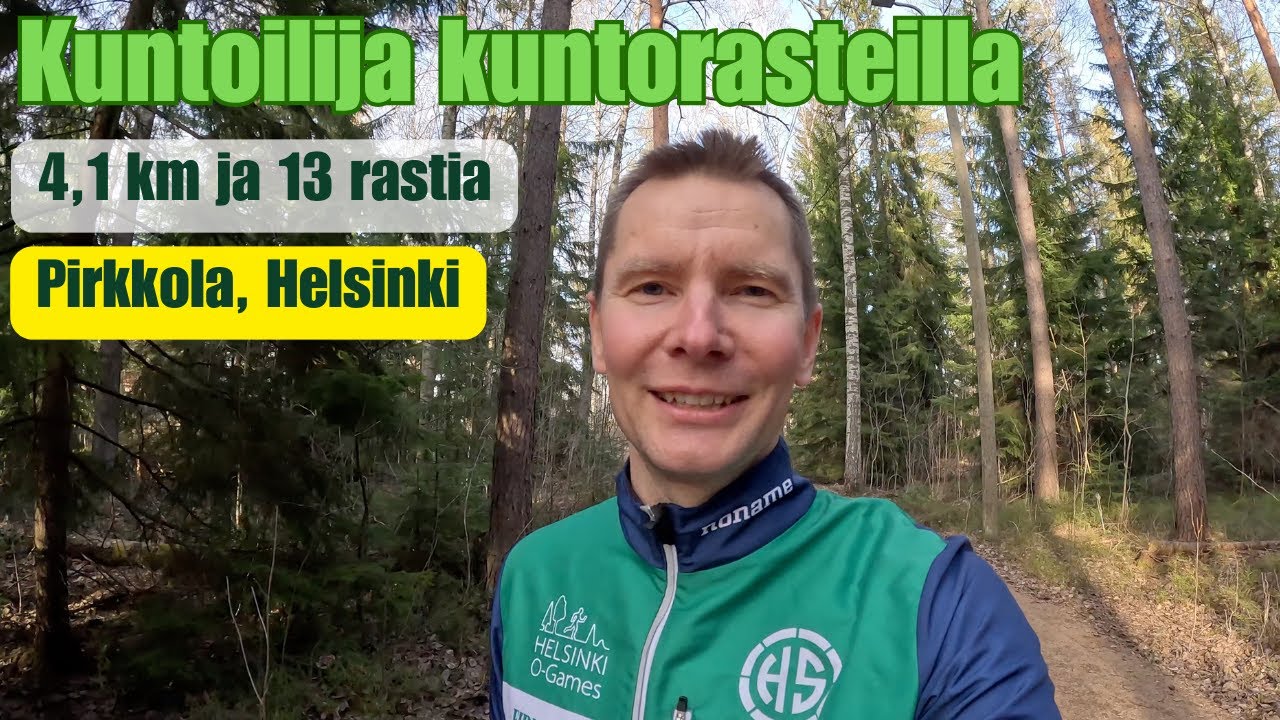 Kuntoilija kuntorasteilla | Iltarastit 7.4.2025