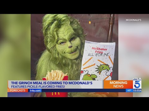 McDonald’s fries to get Grinch-inspired makeover this holiday season