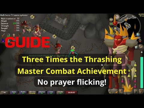 OSRS Three Times the Thrashing Tormented Demon Combat Achievement Guide