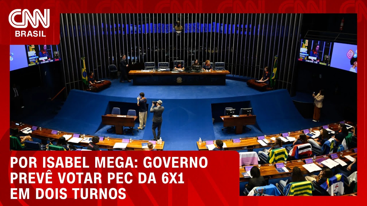 Fim da escala 6x1 deve ser votada em dois turnos nesta quarta-feira (14) | BASTIDORES CNN