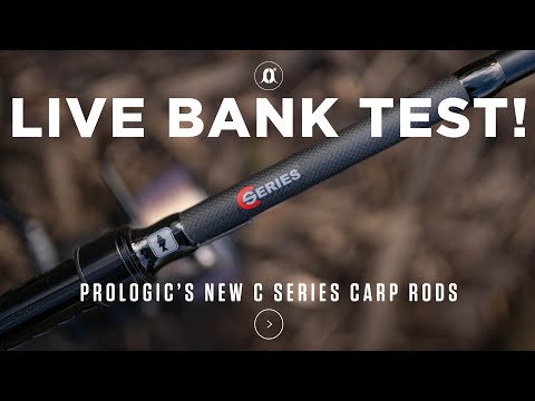 LIVE Bank Test of Prologic's NEW C Series Carp Fishing Rods!