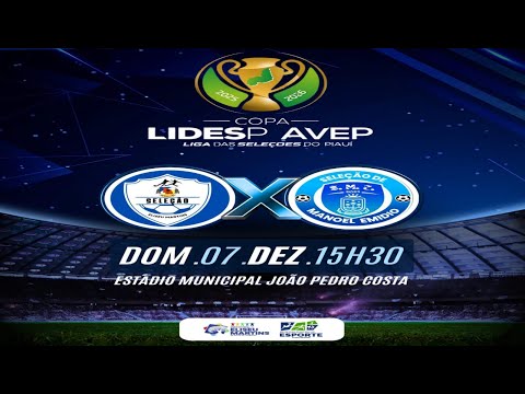 SEL. ELISEU MARTINS vs SEL. MANOEL EMIDIO- COPA LIDESPI AVEP-07/12/2025.