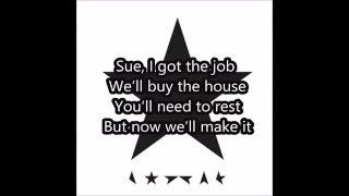 David Bowie - Sue (Or In a Season of Crime) [Lyrics]