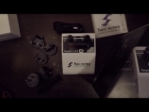 Two Notes Torpedo C. A. B. M+ Unboxing