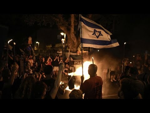 Proteste in Tel Aviv: Tausende Israelis fordern Rücktritt der Regierung