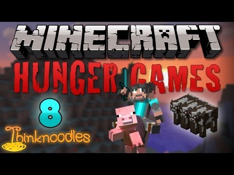 Minecraft: Hunger Games w/Thinknoodles - Game 8: Team of 6!