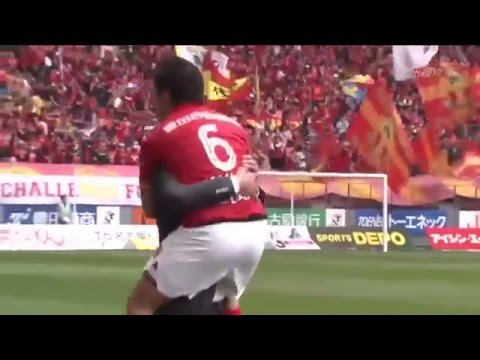 2016 JLEAGUE NAGOYA GRAMPUS- Goal Robin Simovic