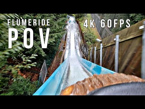 Flumeride Onride POV 4K 60FPS { Side Mounted } - Liseberg 2021