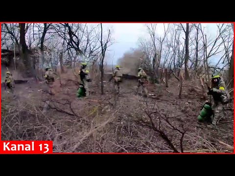 Footage of "Getica" group of Romanians joining operations on Russian territory