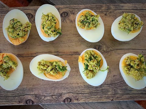 Huevos aliñados | Un aperitivo distinto y original