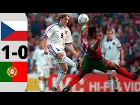 Czech Republic 1 x 0 Portugal (Figo, Rui Costa, Nedved) ●UEFA Euro 1996 Extended Goals & Highlights