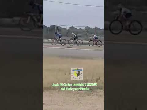 Triunfo de Amir Di Carlo ciclista sarmientino en la 2ª fecha del Petit en Pocito, San Juan