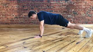 Push Up Shoulder Taps