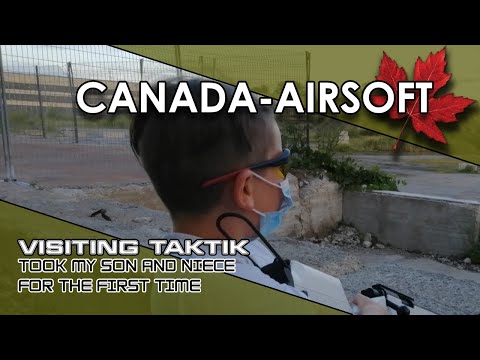 Canada-Airsoft- Visiting work with the kids-lots of fun!