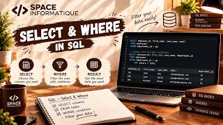 How to Use SELECT & WHERE in SQL | SQL Basics | Space Informatique 