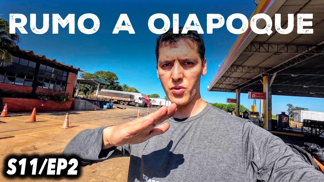 PARTIU OIAPOQUE [SOZINHO de MOTO] NORTE do BRASIL - S11/EP2
