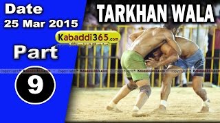 Tarkhan Wala (muktsar) Kabaddi Tournament 25 Mar 2015  Part 1 by Kabaddi365.com