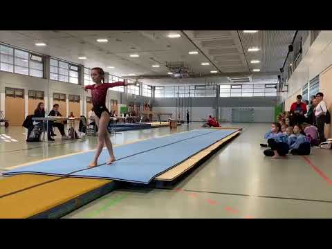 Hanna Turnen Boden P8 Bayernpokal Regionalentscheid Oberfranken WK 13 2022 Sprung Barren Balken