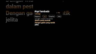 Download lagu Kopi lambada🎧 #liriklagu #shorts mp3 Download lagu Kopi lambada🎧 #liriklagu #shorts mp3