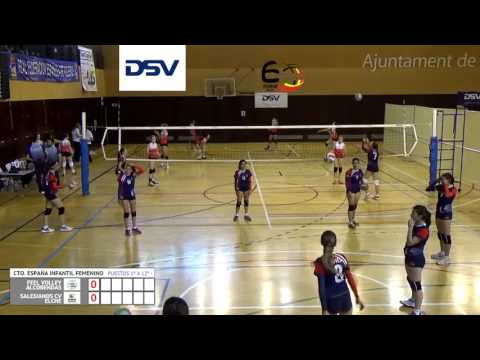 CEIF2016 Grupo 1  FEEL VOLLEY ALCOBENDAS - SALESIANOS CV ELCHE