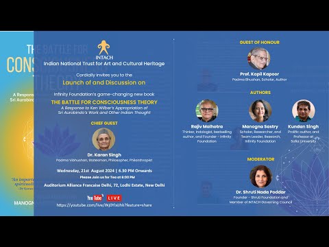 Book Launch and Discussion ‘The Battle for Consciousness Theory' - 21st August 2024