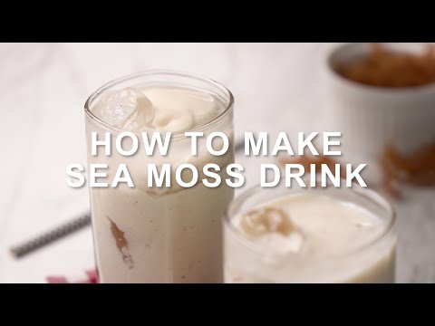 Sea Moss Drink Recipe | How To Make Sea Moss Drink | Classic Bakes