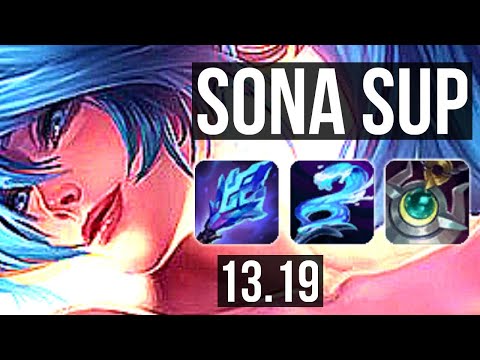SONA & Ziggs vs ZYRA & Draven (SUP) | 2/1/23, 1.7M mastery, 1100+ games | NA Master | 13.19