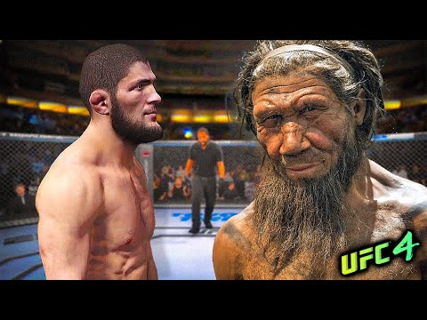 Khabib Nurmagomedov vs. Primitive Man (EA sports UFC 4)